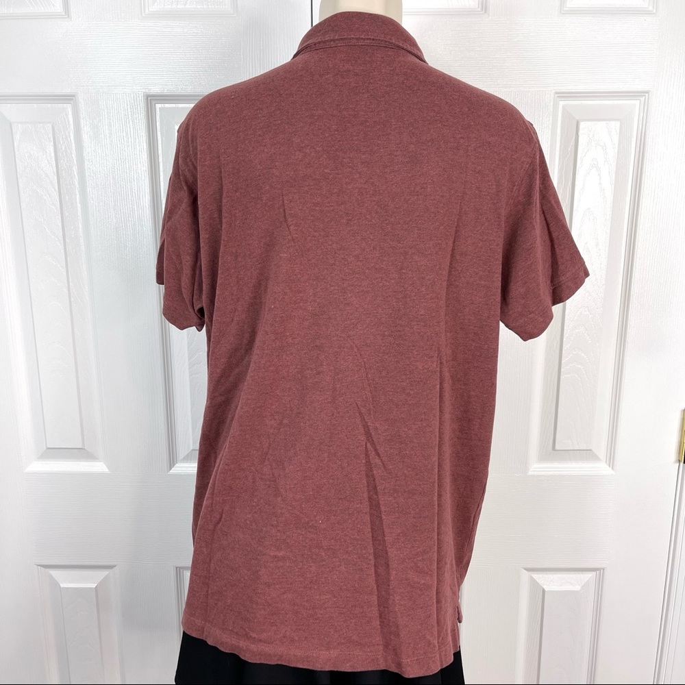 LEVI’S polo shirt heather rust XL short sleeve men’s casual wear - Picture 3 of 6